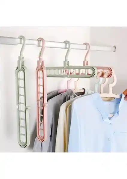 NiStyle Gardrop Düzenleyici Elbise Askı Sihirbazı ile Dolaplarınızı Verimli Kullanın