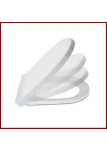 Nkp İnci Soft Close Yavaş Kapanan Amortisörlü Klozet Kapakları Modern Banyo Dekorasyonu İçin Uygun