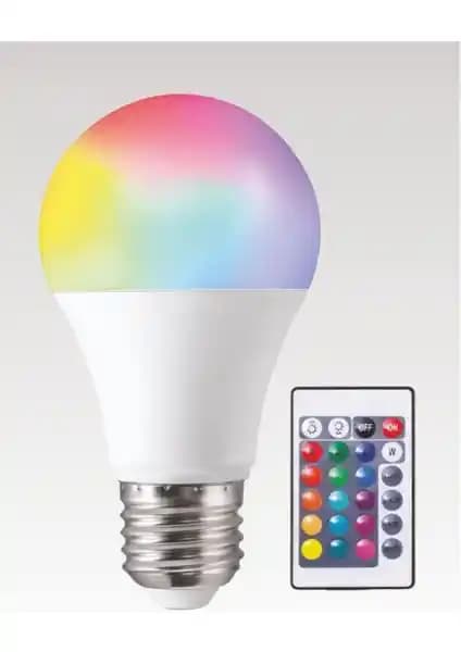 Noas 9 W RGB Uzaktan Kumandalı Ampul ile Modern ve Renkli Aydınlatma Çözümü