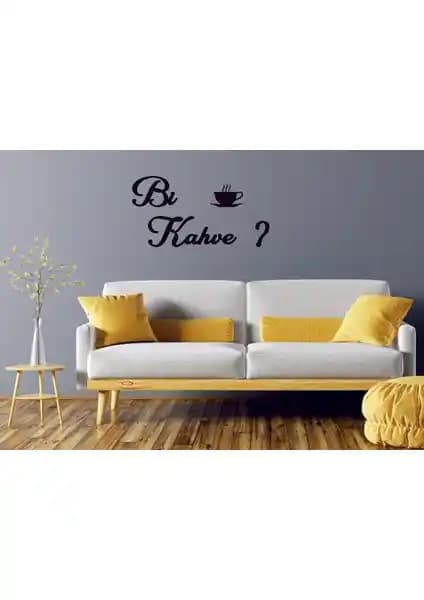 Numa Concept Bi Kahve Duvar Yazısı ile Mutfak Dekorasyonunuza Modern ve Şık Bir Dokunuş Ekleyin