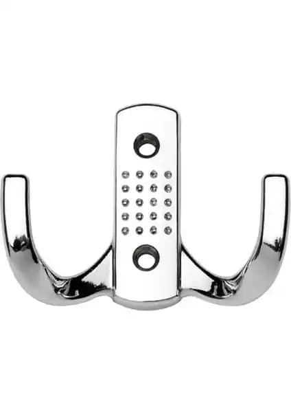 Nzb Metal Portmanto Askısı Seti 4'lü Krom Kaplama Dayanıklı ve Şık Tasarım