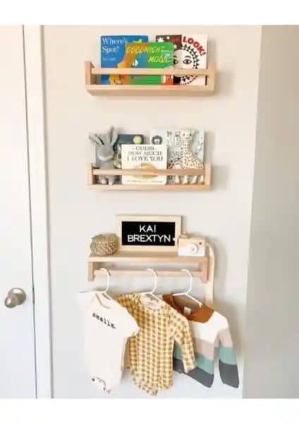 Olcay Aksesuar Montessori Kitaplık: Çocuk Odaları İçin Estetik ve Fonksiyonel Çözüm