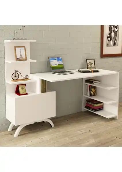 Olivia Çalışma Masası: Fonksiyonellik ve Estetiğin Buluşması Modern ve Dayanıklı Tasarım