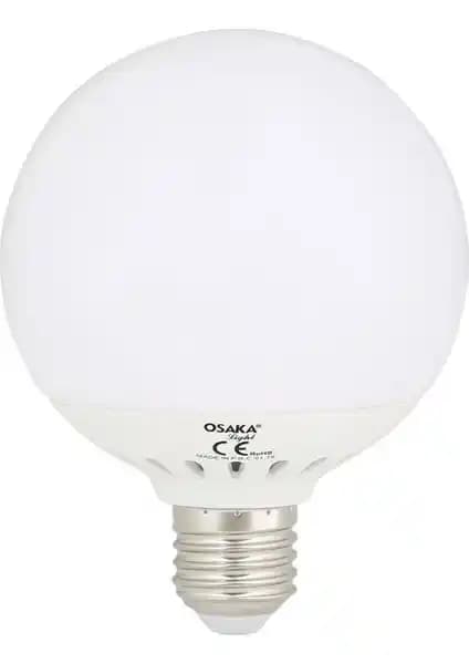 Osaka Light 15W-100Watt LED Glob Ampul E27 Günışığı Modern ve Enerji Verimli Aydınlatma Çözümü