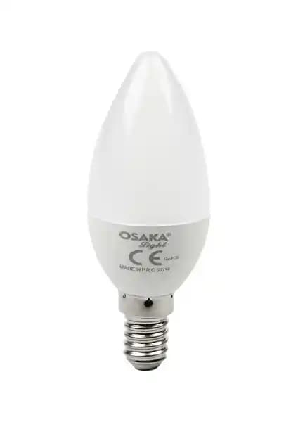 Osakalight 6W LED E14 Ampul Beyaz Işık Yüksek Verimlilik ve Uzun Ömür Özellikleriyle