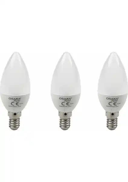 Osakalight 6W LED E14 Ampul Günışığı Renk Sıcaklığıyla Enerji Verimli Aydınlatma
