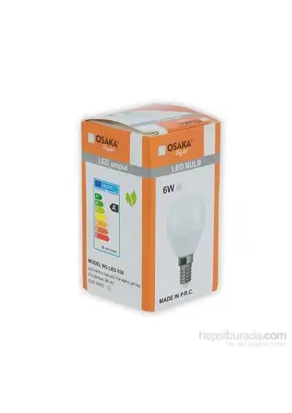Osakalight 6W LED E14 Beyaz Ampul Modern ve Enerji Tasarruflu Aydınlatma Çözümü