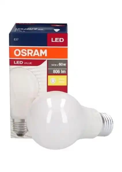 Osram 8,5W Sarı Renkli LED Ampul E27 Duy İç Mekan Aydınlatması