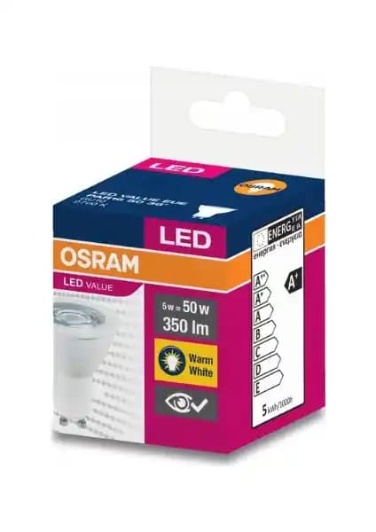 Osram LED 4.5W Sarı Işık GU10 Duy Ampul Ürünü Hakkında Detaylı Bilgi ve İnceleme