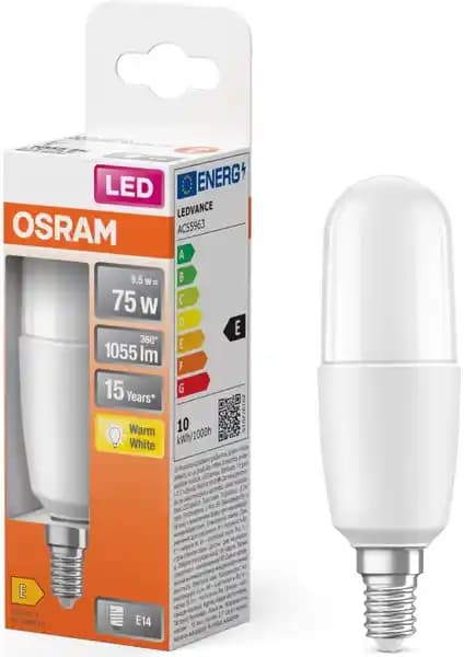 Osram LED Stick 9W E14: Enerji Verimli Modern LED Ampul Çözümü