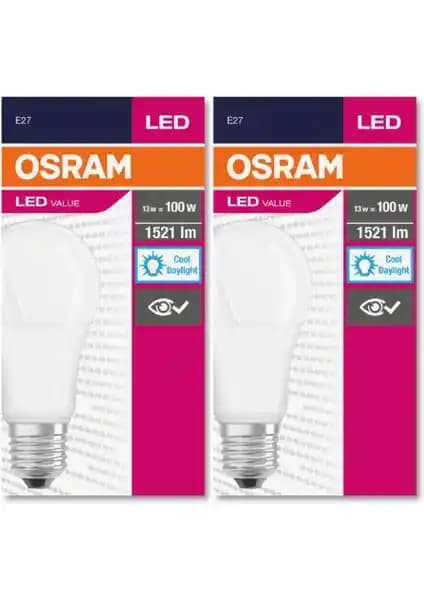 Osram Led Value 13W Beyaz Işık Ampul: Enerji Verimli ve Uzun Ömürlü Aydınlatma Çözümü