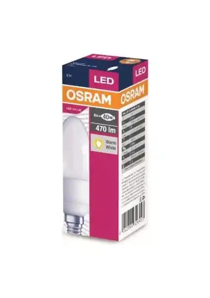 Osram Led Value 4.9W Mum Sarı Işık E-14 Ampul ile Enerji Verimli Aydınlatma Çözümleri