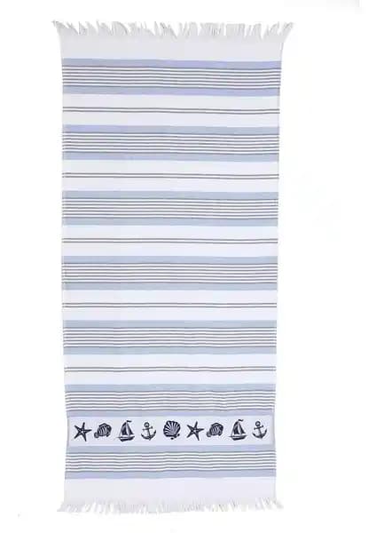 Özdilek Carol Peştamal Plaj Havlusu: Hafif, Şık ve Dayanıklı Pamuk Plaj Aksesuarı