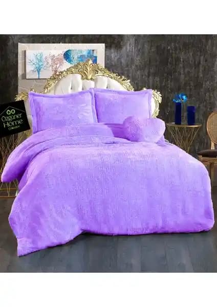 Pabtex Peluş Çift Kişilik Nevresim Seti Yüksek Kalite ve Konfor Sunan Şık Tasarım