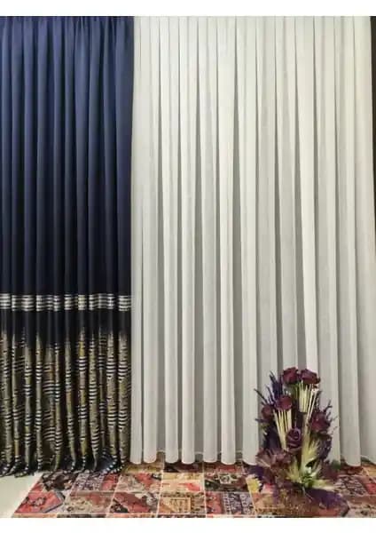 Perhal Foldet Keten Tül Perde Modern ve Dayanıklı Tasarım Seçeneği