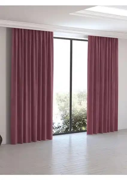 Perle Home Gül Kurusu Ada Fon Perde: Modern Tasarım ve Fonksiyonellik Bir Arada