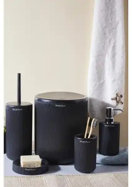 Perotti Dante 5 Parça Silver Banyo Seti: Şık ve Pratik Banyo Dekorasyonu İçin Ideal