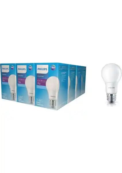 Philips 8W Beyaz Işık LED Ampul – Enerji Verimli ve Dayanıklı Aydınlatma Çözümü