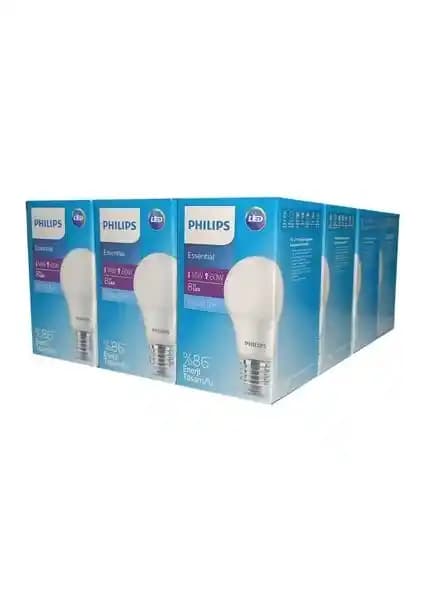 Philips 8W Beyaz Renk LED Ampul Modern ve Enerji Verimli Aydınlatma Çözümü