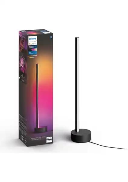 Philips Hue Gradient Signe Siyah Masa Lambası Modern ve Akıllı Aydınlatma Çözümü