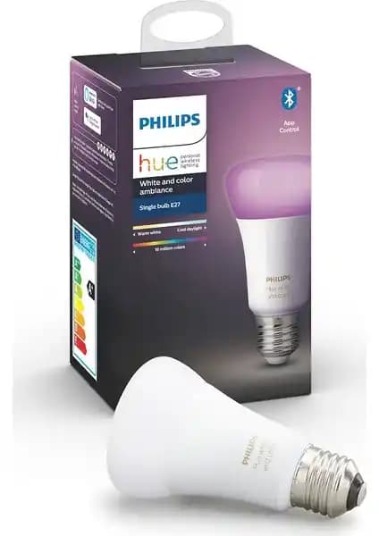 Philips Hue Renkli Akıllı Ampul E27 Bluetooth ile Modern Aydınlatma Çözümleri