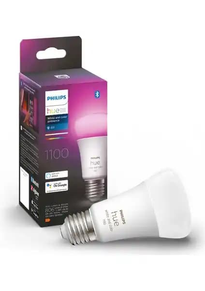 Philips HueWCA 9-75W E27 Renkli Akıllı Ampul A60 ile Modern ve Esnek Aydınlatma Çözümleri