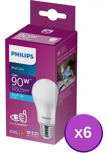 Philips LED 13W Beyaz Işık Ampulü Modern ve Ekonomik Aydınlatma Çözümü