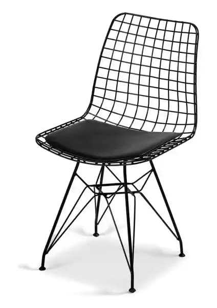 Pikare Mobilya Tel Sandalye Modern Tasarımı ve Dayanıklı Yapısıyla Öne Çıkıyor