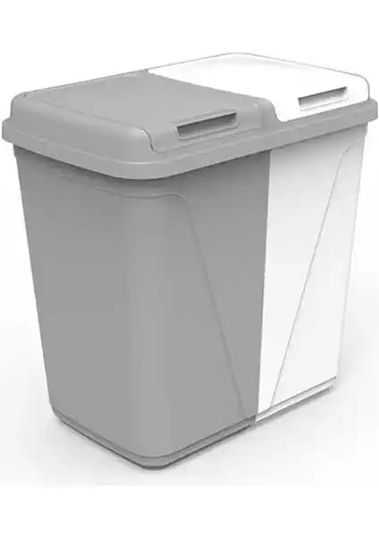 Porsima Violet Çift Gözlü Colormatik Çamaşır Sepeti Geniş Hacmi ve Modern Tasarımıyla Öne Çıkıyor