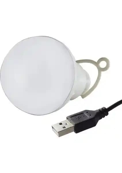 Powermaster 5W 6V USB Kablolu Beyaz LED Ampul: Taşınabilir ve Enerji Verimli Aydınlatma Çözümü
