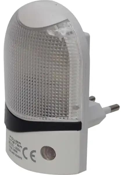 Powermaster QL-8884 1 Watt Ledli Sensörlü Gece Lambası Enerji Verimli ve Otomatik Kullanım İçin