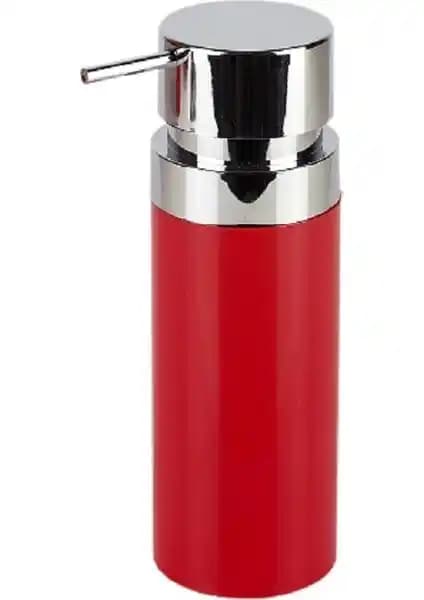 Primanova Lenox Kırmızı Sıvı Sabunluk Modern Tasarım ve Dayanıklı Malzeme ile