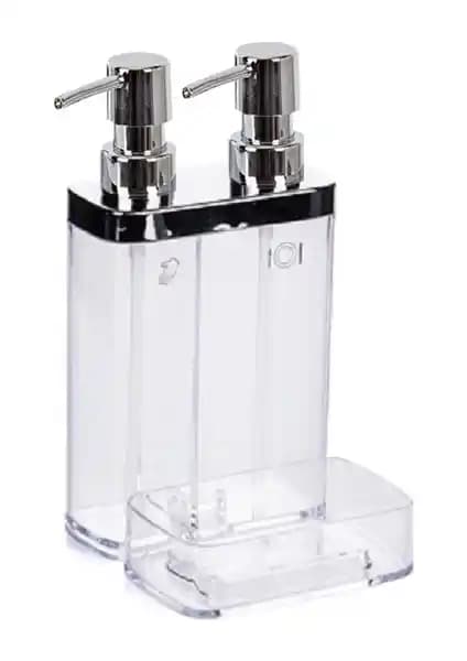 Primanova Viva Ikili Sıvı Sabunluk: Modern ve Dayanıklı Mutfağınız İçin Şık Çözüm