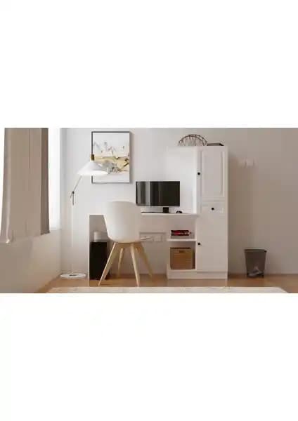 Rabi Mobilya Izel Country Çalışma Masası: Şık ve Fonksiyonel Modern Ofis Mobilyası