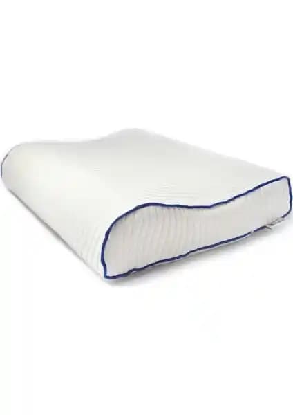 Rahatsan Şerit Mavi Boyun Destekli Visco Yastık ile Konforlu ve Sağlıklı Uyku Deneyimi