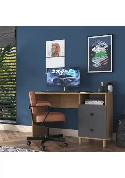 Rani HA109 Çekmeceli Çalışma Ofis Masası Modern Tasarım ve Dayanıklılık