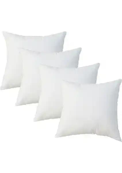 RealHomes 4'lü Dekoratif Silikonlu Yastık Seti Estetik ve Fonksiyonellik Sunar