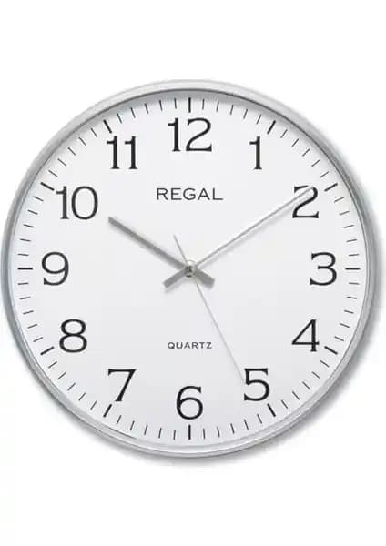 Regal 0250-SW Duvar Saati: Modern ve Şık Tasarımıyla Dayanıklı Kullanım Sağlar