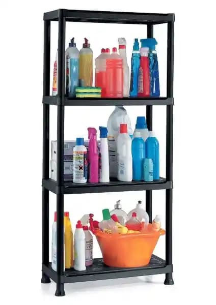 Regalux Plastik Banyo Bahçe Raf Seti: Dayanıklı Çok Amaçlı Depolama Çözümü (75-90 karakter)