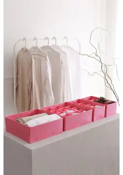 Rek Home 4'lü Çocuk Odası Dolap Organizer Seti ile Pratik ve Şık Düzenleme Çözümleri