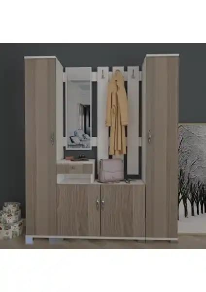 Remaks Menekşe Cordoba Vestiyer Portmanto Takımı Modern Tasarım ve Dayanıklılık Özellikleri