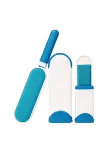 Rennway Kendini Temizleyen Toz ve Tüy Toplama Fırça Seti Ev ve Seyahat Kullanımı İçin