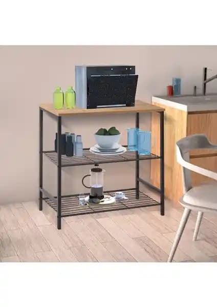 RetoDesign Atlantik Çam Çok Amaçlı Raf: Modern ve Dayanıklı Depolama Çözümü