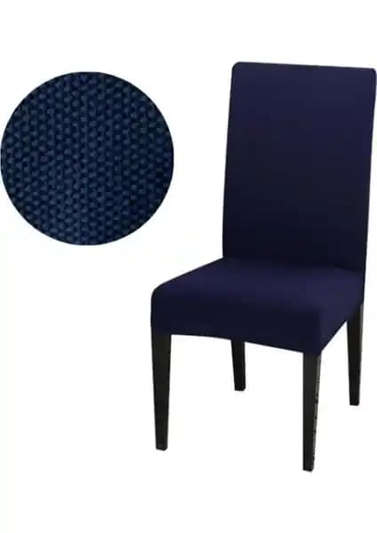 Riselerhome Bal Peteği Desenli Likra Kumaş Sandalye Örtüsü Modern ve Dayanıklı Tasarım