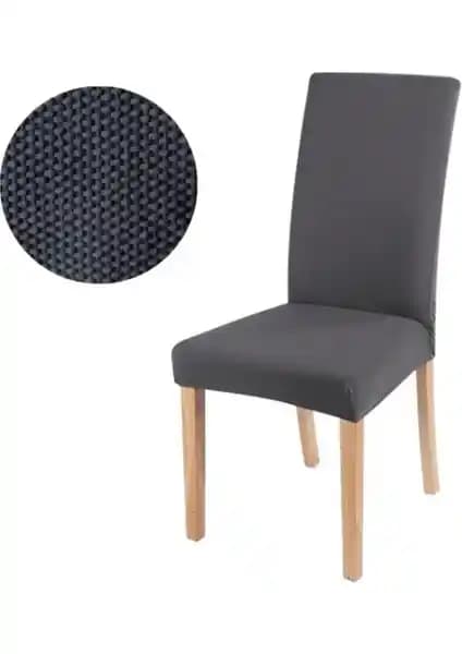 Riselerhome Balpeteği Desenli Likra Kumaşlı Yıkanabilir Sandalye Örtüsü