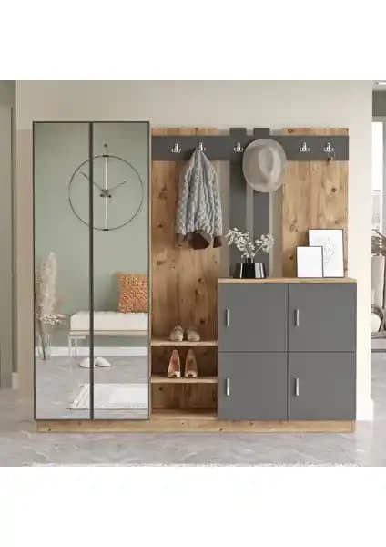 Robin Home LoRa Vestiyer ve Portmanto ile Şık ve Fonksiyonel Giriş Düzeni Çözümü