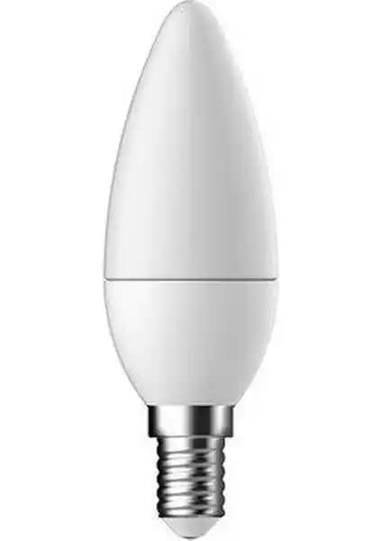 Roni 7 W E14 İnce Duylu Led Mum Ampul Beyaz Modern Aydınlatma Seçeneği