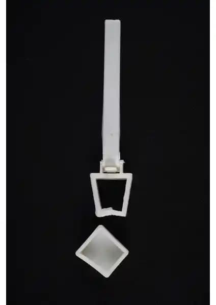 Rustik perde korniş ray kelepçesi ve kapakları ile estetik ve dayanıklı montaj çözümleri