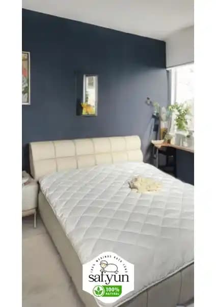 Safyün Merinos Kuzu Yünü Yorgan: Doğal ve Yıkanabilir Dört Mevsim Kullanım Ürünü