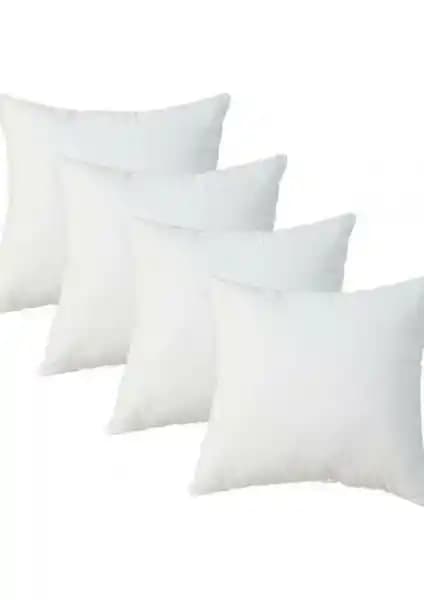 Şahin Şahinhome 4 Adet Fermuarlı Kırlent Kılıfı ve İç Yastık Seti Dekorasyon ve Konfor İçin Uygun
